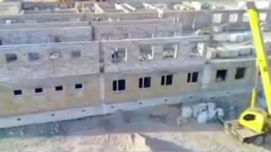 شىمكەنتتە وليگارحتاردان قايتارىلعان اقشاعا جاتاقحانا سالىنىپ جاتىر