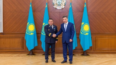 Президенттің тапсырмасы бойынша көлік саласы қызметкерлеріне мемлекеттік наградалар табыс етілді