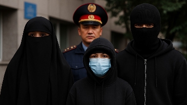 Almaty polısıasy qoǵamdyq oryndarda bet-júzdi tumshalaýǵa qatysty málimdeme jasady