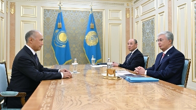 Тоқаев кәсіпкерлердің құқығын қорғау жөніндегі уәкілді қабылдады