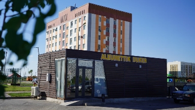 Túrkistanda 4 jańa áleýmettik dúken ashyldy