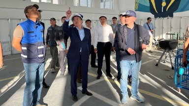 Нариман Төреғалиев БӨО-ғы «Келешек мектептері» жобасының құрылыс жұмыстарын тексерді
