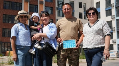 Astanada TJ qyzmetkerleri jaıly baspanaǵa ıe boldy