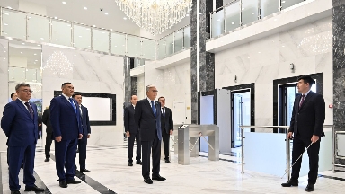 Тоқаев Астана қаласы бойынша ҰҚК департаментінің жаңа ғимаратына барды