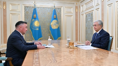 Prezıdent Joǵarǵy sot tóraǵasyn qabyldady