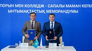 Түркістанда колледж студенттерін жұмысқа орналастыру бойынша меморандум жасалды