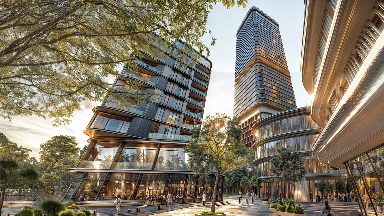 Алматыда 40 қабатты ғимараттың құрылысы тоқтатылды