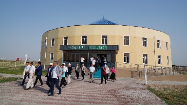 Түркістан облысында Қажымұқан Мұңайтпасұлы атындағы мәдени-спорт кешені ашылды