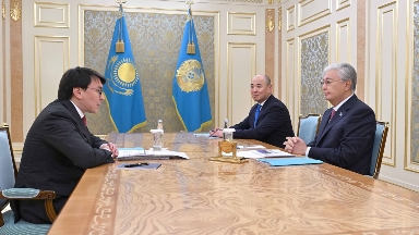 Президент Бәсекелестікті қорғау және дамыту агенттігінің төрағасын қабылдады