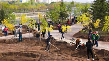 «Таза Қазақстан»: Астанада бір айға созылатын экологиялық акция басталды