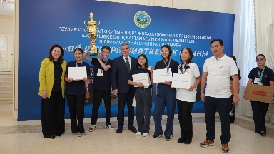 Жамбыл облысында алғаш рет «Ой шебері» зияткерлік ойыны өтті