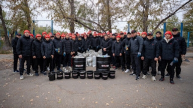 “Дала қырандары” республикалық жастар ұйымы Павлодарда есірткіге қарсы кезекті рейд өткізді