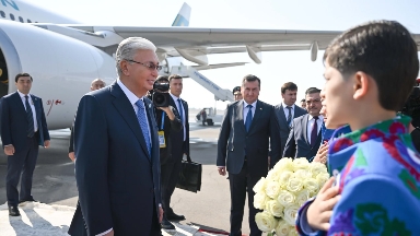 Тоқаев жұмыс сапарымен Душанбеге барды
