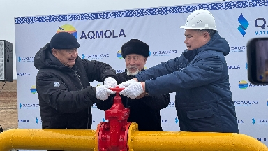 Ақмола облысында газбен жабдықтаужелісі кеңеюде:  тағы екі ауыл «көгілдір отынға» қолжеткізді