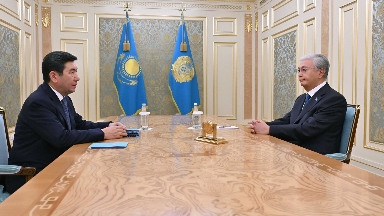 Мемлекет басшысы Мәжіліс төрағасы Ерлан Қошановты қабылдады