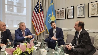 Қазақстан делегациясы Нью-Йорк қор биржасында ұлттық компаниялардың әлеуетін таныстырды