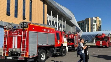 Астанадағы Үшкемпіров атындағы Жекпе- жек сарайында өрт шықты