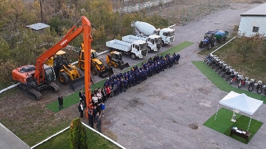 Алматы облысының су шаруашылығы қызметкерлеріне жаңа арнайы техника берілді