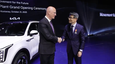 Қостанайда Kia Qazaqstan зауыты іске қосылды