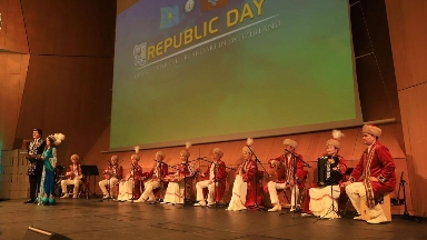 Қызылорда облысының өнерпаздары Швейцария төрінде концерт өткізді