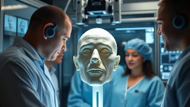 Ғалымдар алғаш рет адамға 3D-принтерде басып шығарылған бетті трансплантациялады