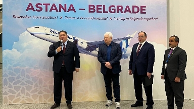 Мемлекет басшысының тапсырмасымен Қазақстан мен Сербия астаналары арасында тікелей әуе қатынасы іске қосылды