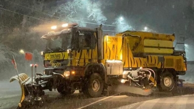 Алматыда түнде толассыз қар жауды