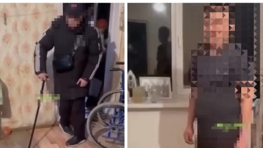 Семейде мүгедек кейпіне еніп, қайыр сұраған ер адам ұсталды