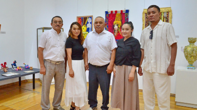 الماتىدا اتا، بالا، نەمەرە جانە شوبەرە تۋىندىلارىنىڭ كورمەسى اشىلدى