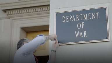 АҚШ ресми түрде Соғыс министрлігі құрылғанын жариялады