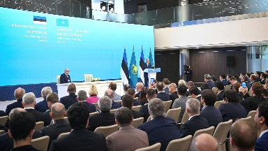 Эстониялық бизнеске Қазақстанда қолдау көрсетуге дайынбыз- президент Қасым- Жомарт Тоқаев