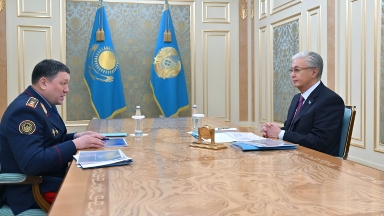 Президент Ішкі істер министрін қабылдады