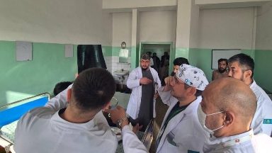 Қазақстандық дәрігерлер Ауғанстандағы гуманитарлық миссия аясында ондаған ота жасады