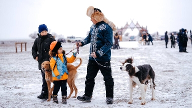 «Абай салбурыны – 2025»: Бүркітшілер бәсекесі мен тазы жарысы тартысты өтті