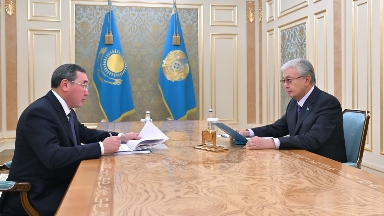 Memleket basshysy Almaty oblysynyń ákimi Marat Sultanǵazıevti qabyldady