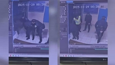 Алматыда вокзал маңында пышақ ұстап жүрген ер адам елдің есін шығарды