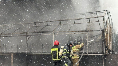 Астанада Cinema City кинотеатрының ғимараты өртке оранды