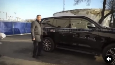 СҚО әкімінің қызметтік көлігі әлеуметтік желіде қызу талқыға түсті