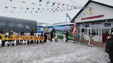 شقو: سارىولەڭ اۋىلىندا 8 اي ىشىندە سالىنعان جاڭا مەكتەپ پايدالانۋعا بەرىلدى