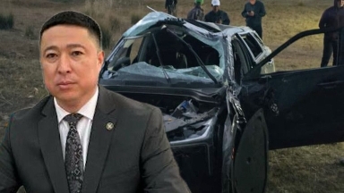 Алматы облысында қызметтік көлікпен жол апатына түскен әкім әлі жұмысқа шықпаған