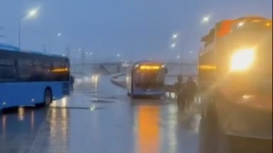 Көктайғақ: Қарағанды - Астана тасжолы уақытша жабылды