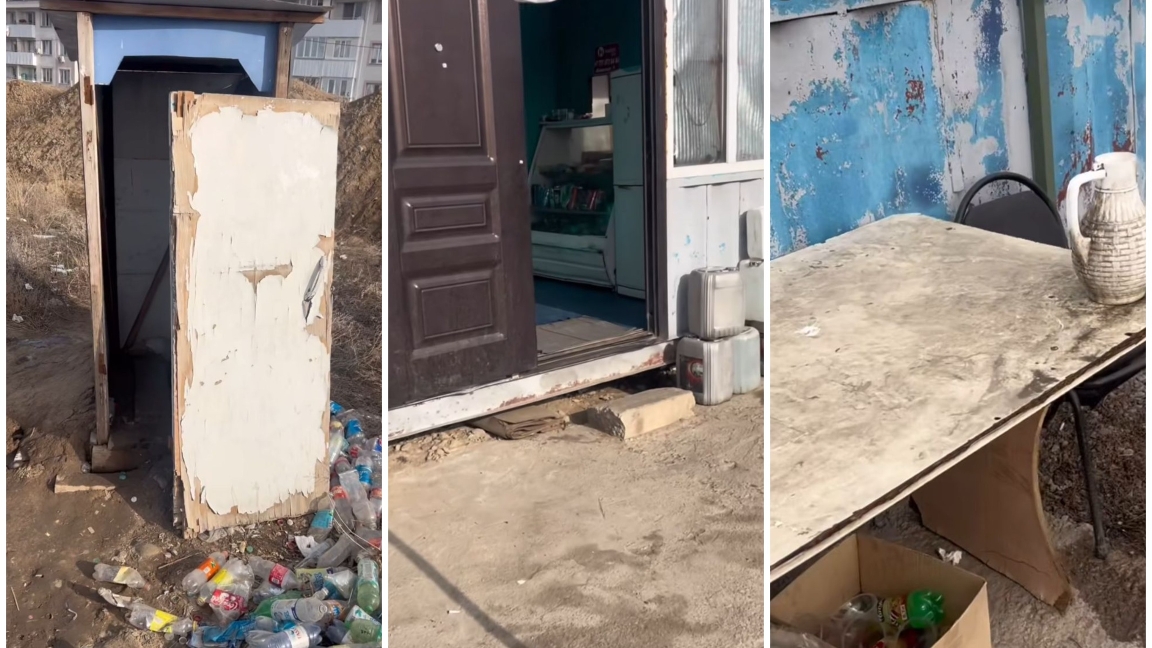 Белсенді алматылық автобус жүргізушілері рейстен келіп, "демалатын" орынды көрсетті