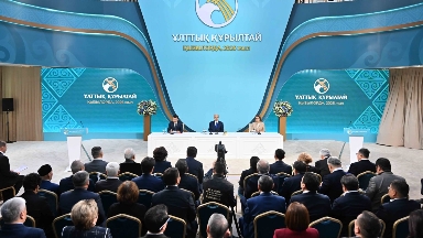 Қызылордада Ұлттық құрылтай отырысы басталды