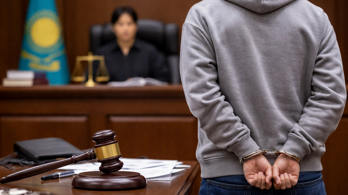 Астанада 21 жастағы жігіт бұрынғы сүйіктісін аңдып, қоқан-лоқы көрсеткені үшін қамауға алынды