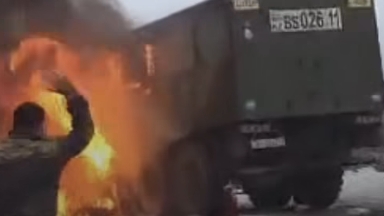 Ақтөбе — Орал тасжолында әскери және жеңіл көлік соқтығысты