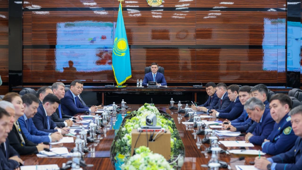 Шымкентте құқық бұзушылықтың алдын алу жөніндегі ведомствоаралық комиссияның кезектен тыс отырысы өтті