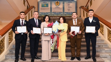 Абай университетінің ғалымдары марапатталды