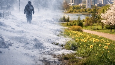 Қазақстанда ауа райы құбылады: солтүстікте аяз күшейіп, оңтүстікте күн жылынады