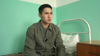 Отарда жағы сынған сарбаздың жағдайы жақсарды