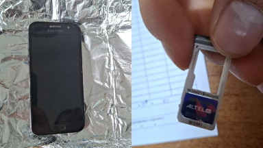 Павлодар облысында түрмеге телефон мен SIM-карта алып кірмек болғандар ұсталды